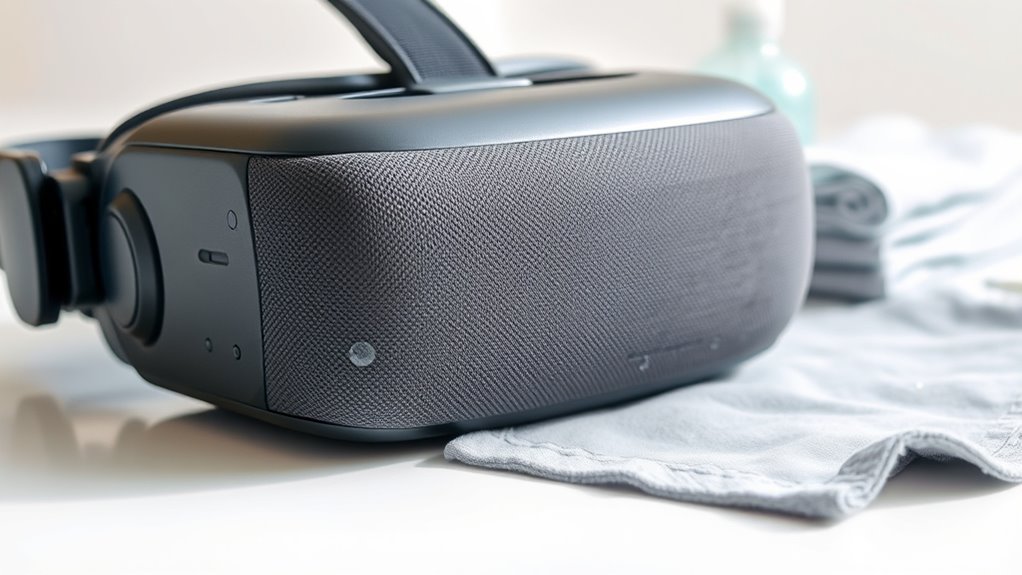 use gentle fabric safe cleaners