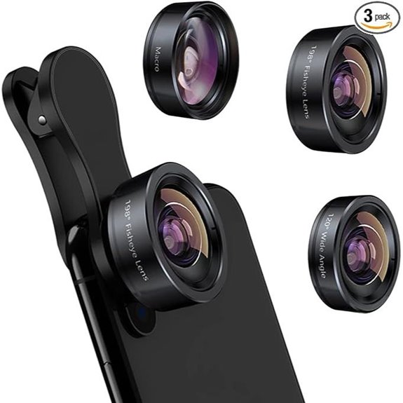 KEYWING 3-in-1 Phone Camera Lens Kit