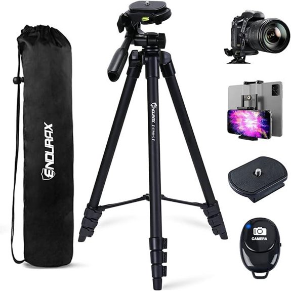 Endurax 60 DSLR & Phone Travel Tripod