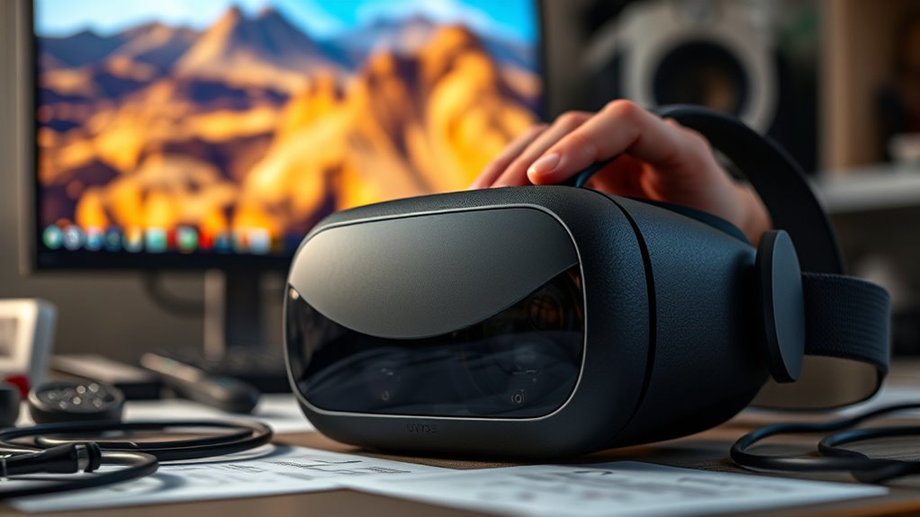 visual clarity and immersion