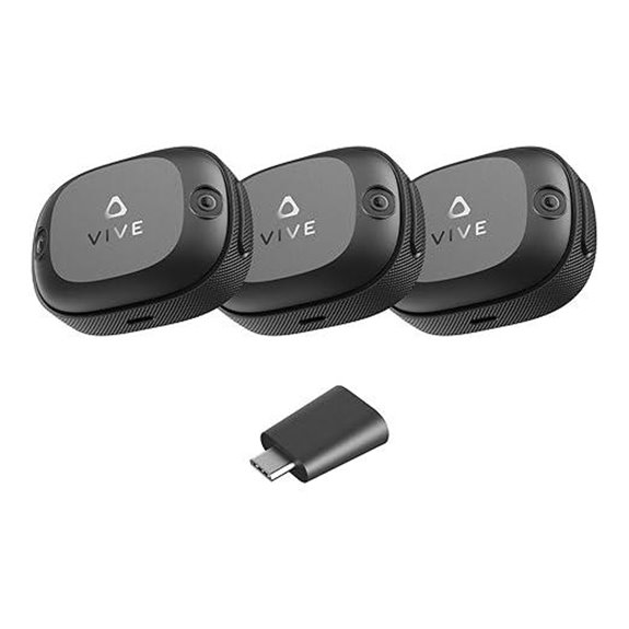HTC Vive Tracker 3 Pack + Dongle for VR