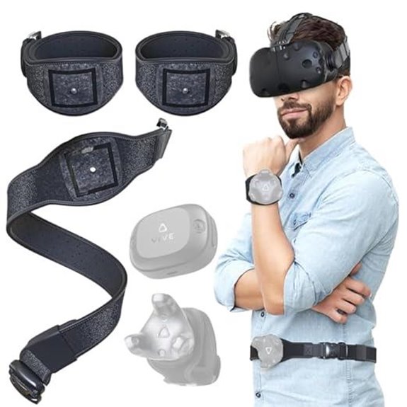 Skywin VR Tracker Belt & Hand Straps for HTC Vive