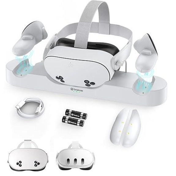 Smatree VR Charging Dock for Meta Quest 3/Controllers