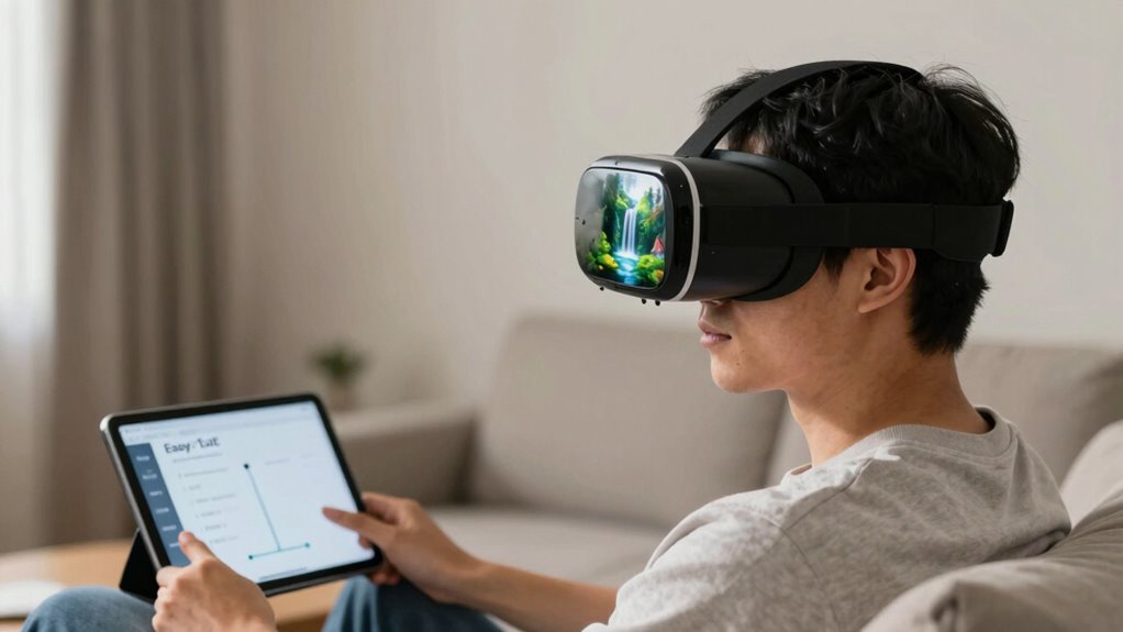 vr comfort features anxiety