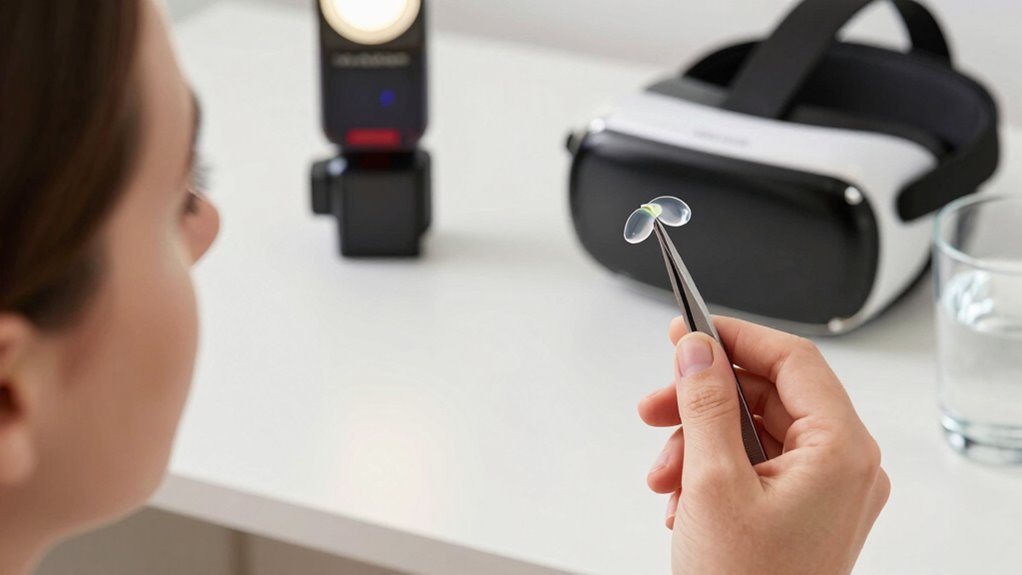 vr contact lens comfort