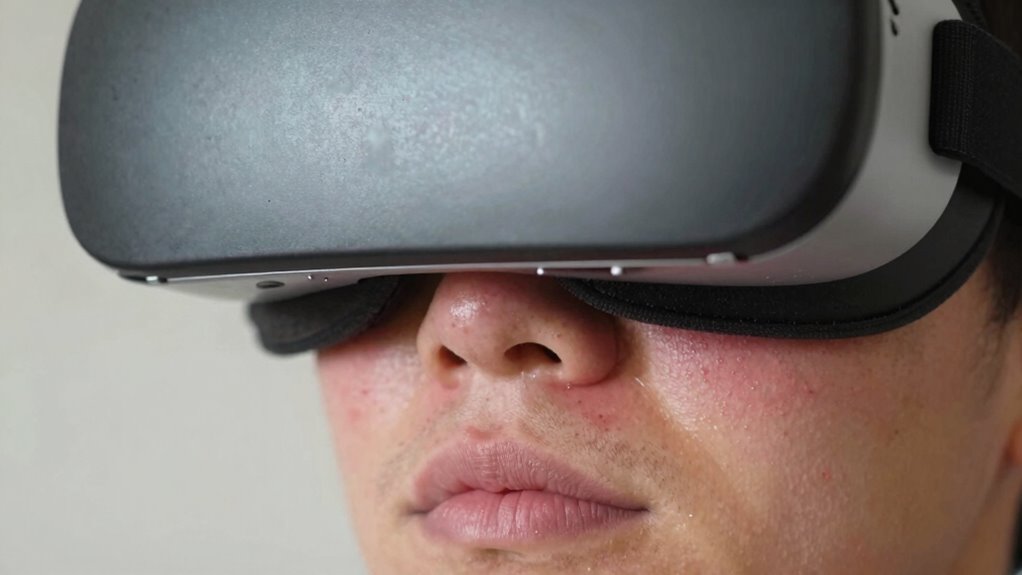 vr face padding irritation