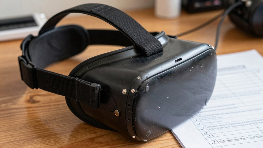 vr gear inspection checklist