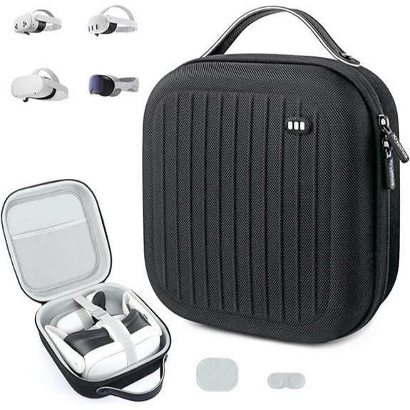 Krypthos VR Headset & Controller Carrying Case