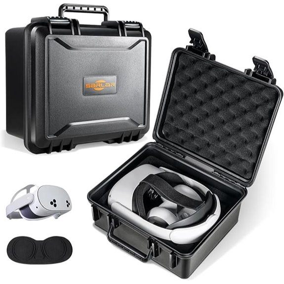 Sarlar VR Headset Carrying Case for Meta Quest 2/3