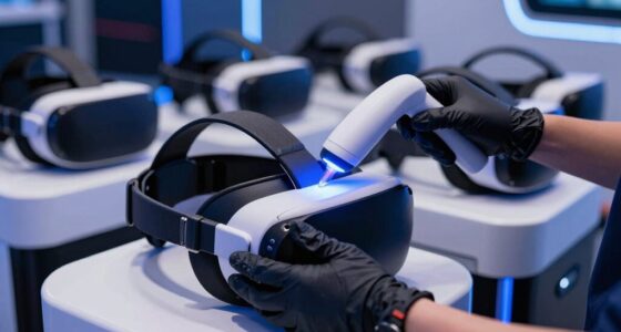 vr headset quick sanitation