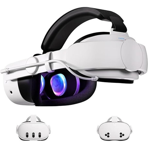 Hurra VR Head Strap with 10000mAh Battery Pack