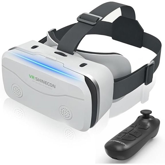 vr headset with controller