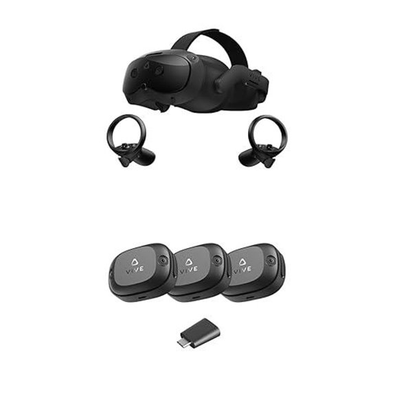 HTC Vive Focus Vision + Ultimate Tracker 3 Pack