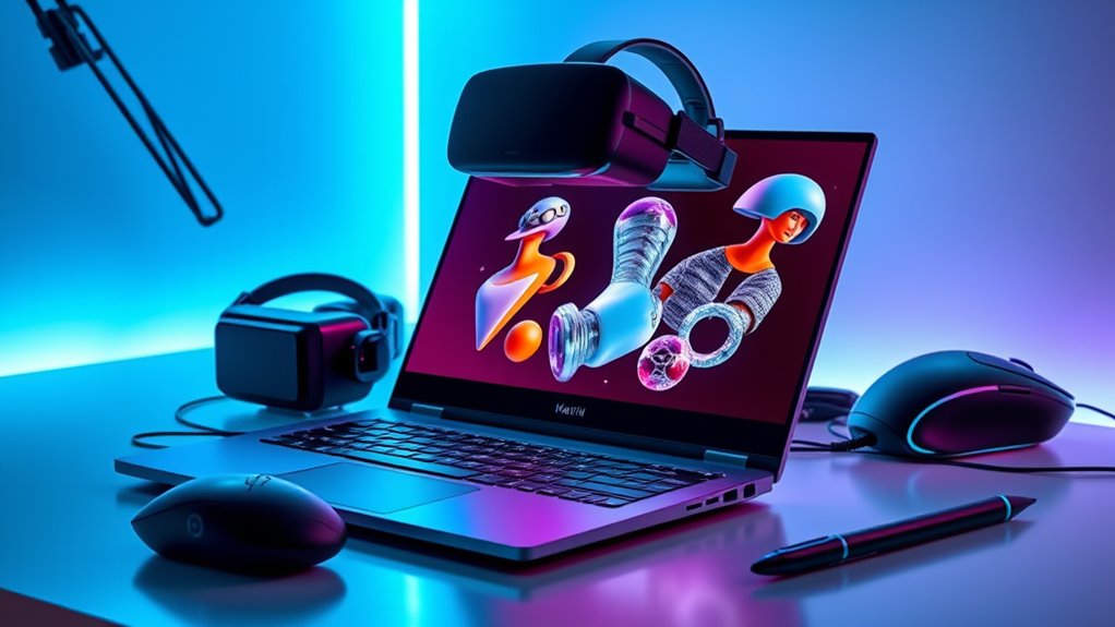 vr laptop essential features