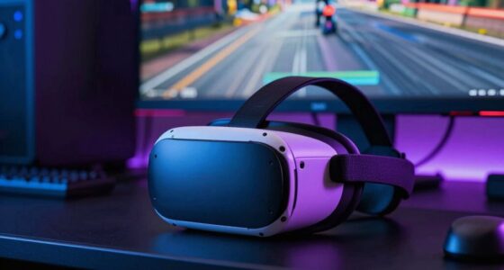 vr motion blur management