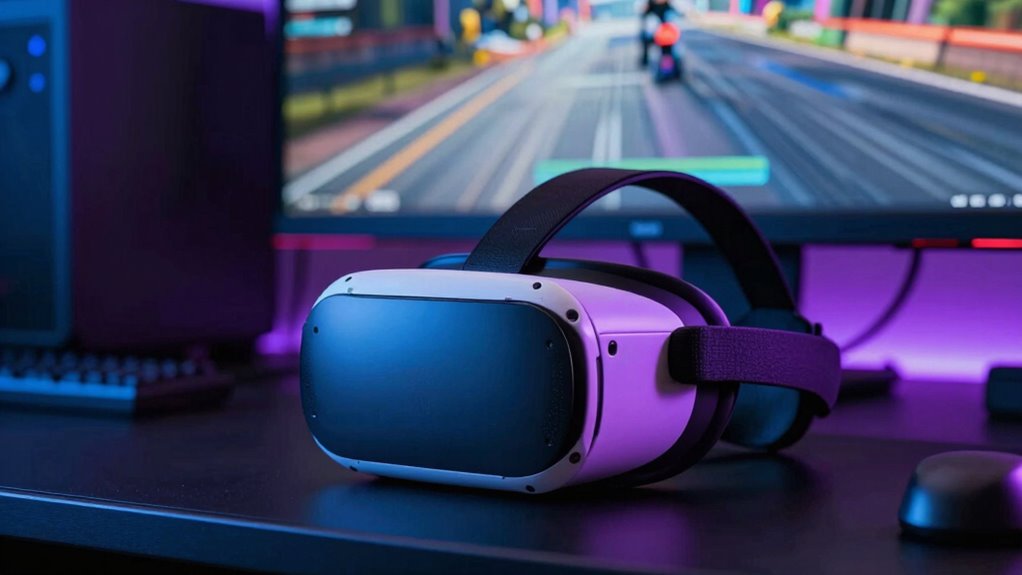 vr motion blur management