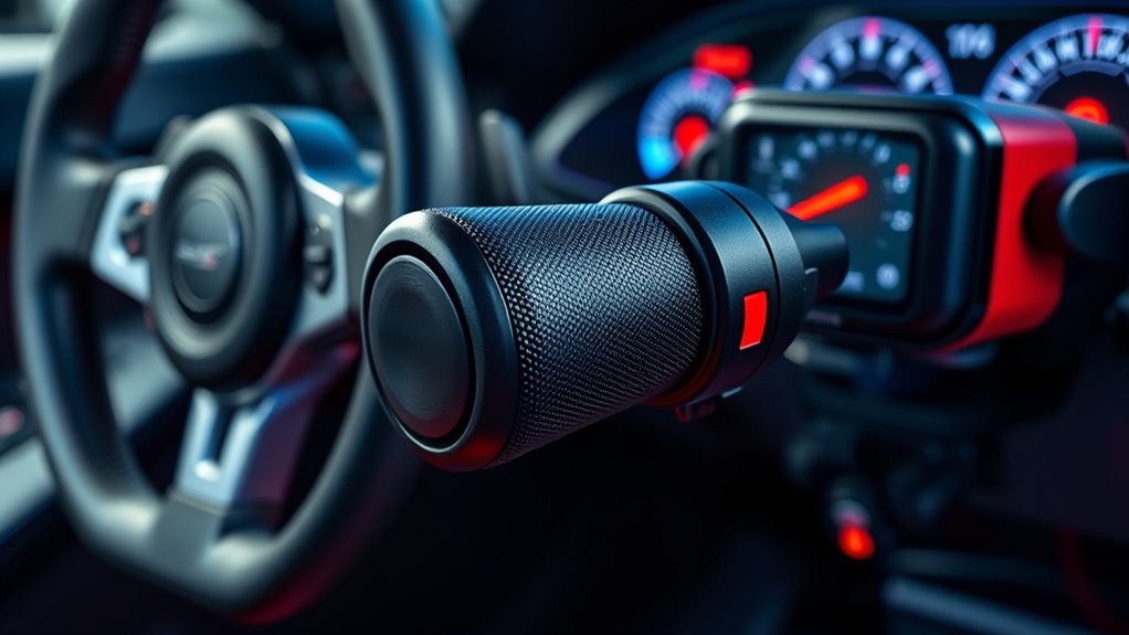 vr racing handbrake features