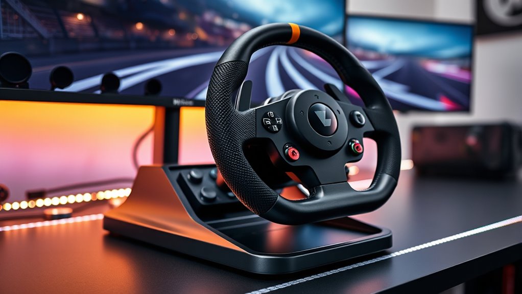 vr racing wheel considerations