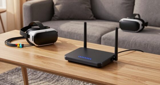 vr router network setup