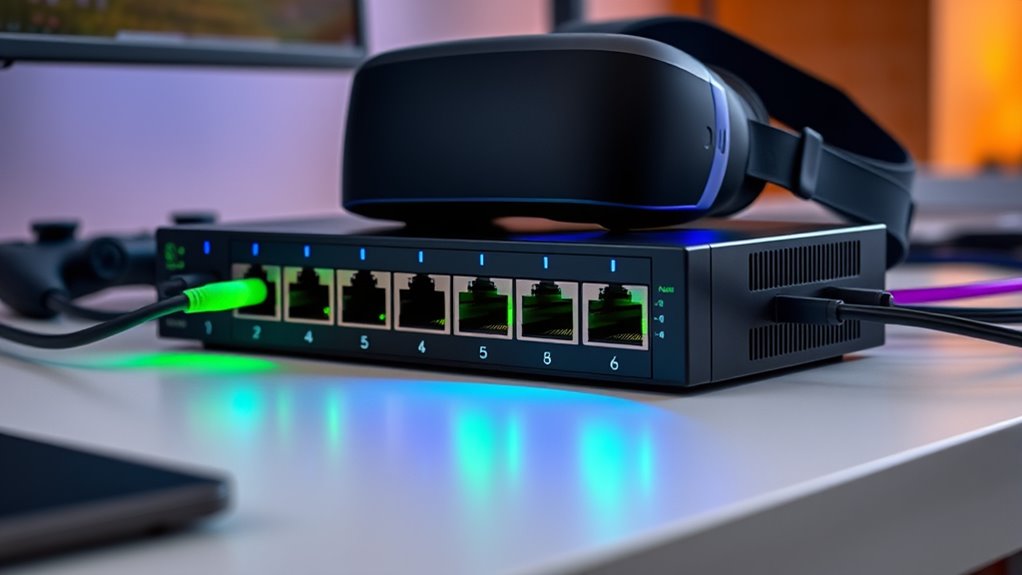 vr switch port considerations