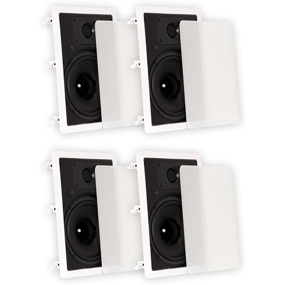 Theater Solutions TS80W Wall Speakers (2 Pair)