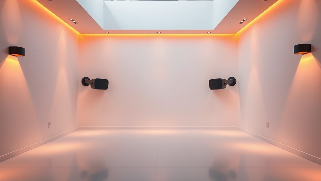 warm neutral lighting improves tracking