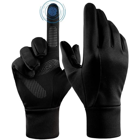 FanVince Winter Touchscreen Gloves Water-Resistant Windproof