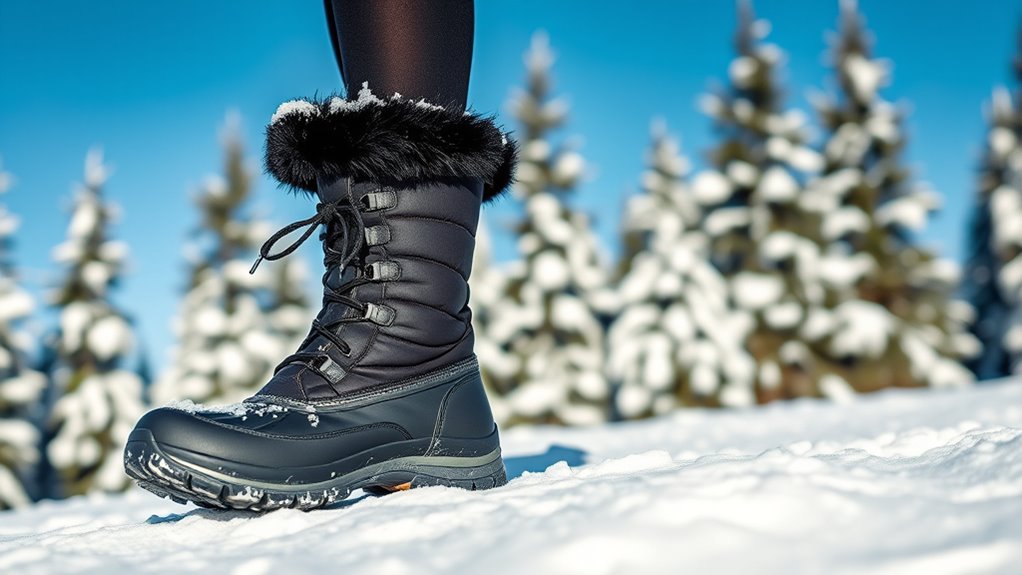 waterproof insulated traction comfort