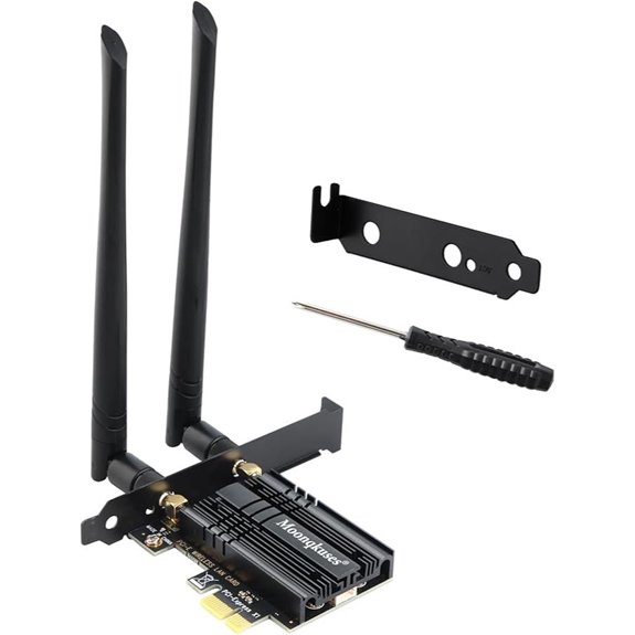 WiFi 6E PCIe Card with Bluetooth 5.3 AX210