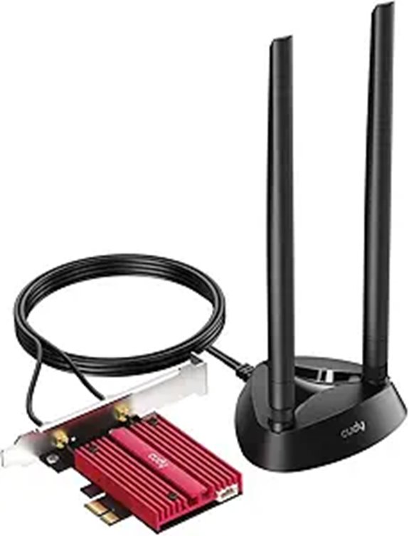 Cudy AX5400 WiFi 6E PCIe Card with Bluetooth