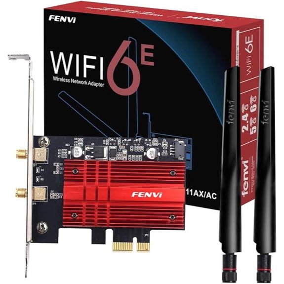 WiFi 6E AX210 PCIe Network Card with BT5.3