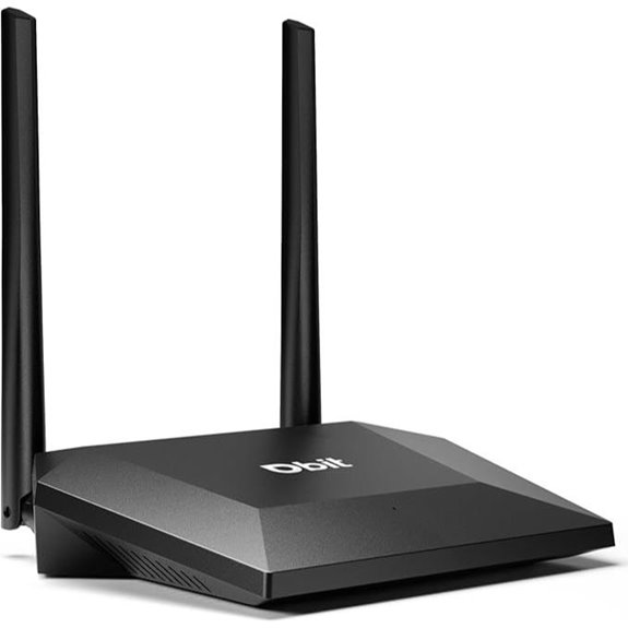 DBIT N300 WiFi Router with Repeater Mode