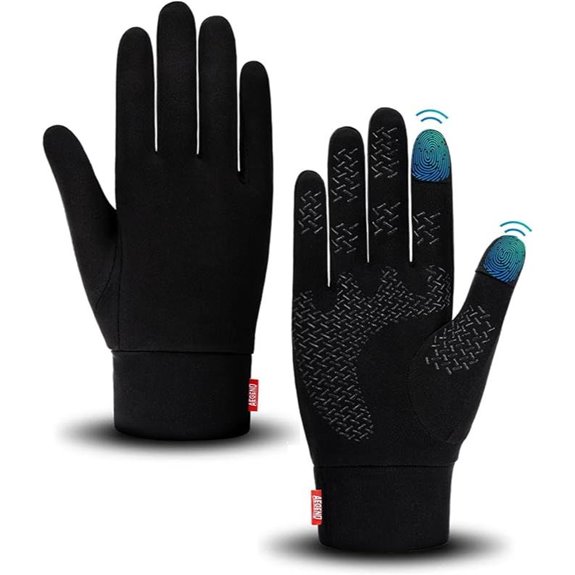 Aegend Winter Touchscreen Gloves for Men and Women