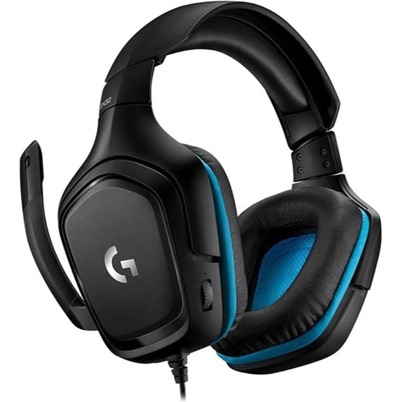 Logitech G432 Wired Gaming Headset with Surround Sound