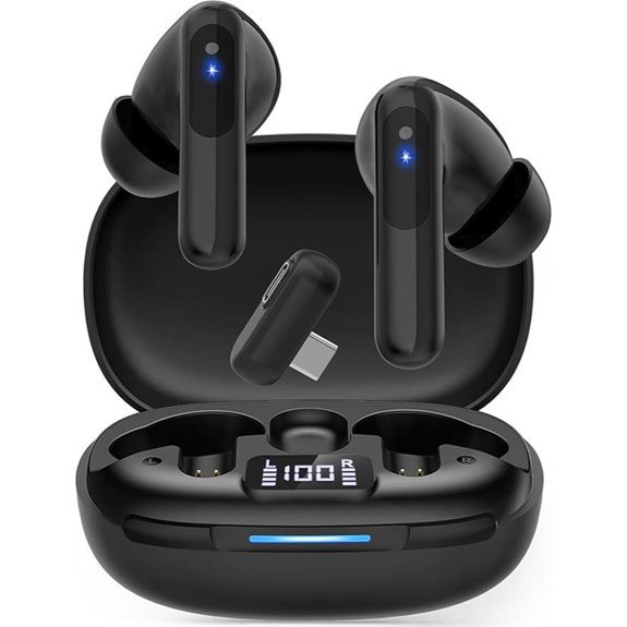 wireless gaming earbuds noise canceling