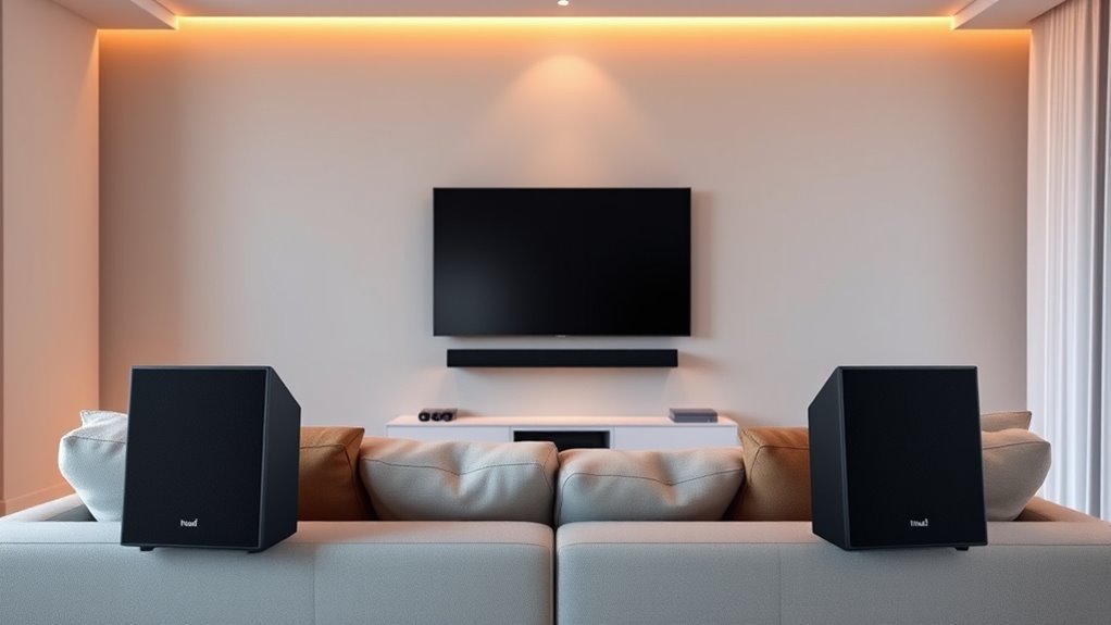 wireless rear speaker considerations
