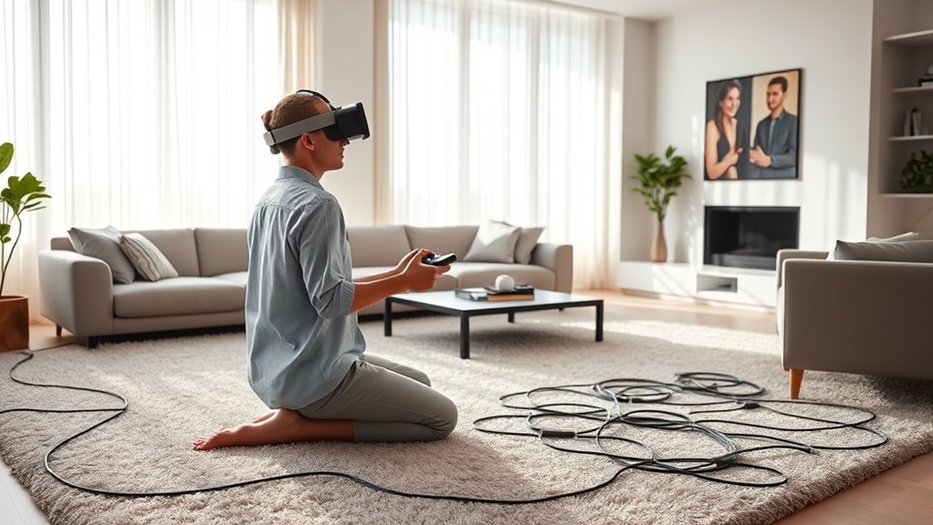 wireless vr enhances freedom