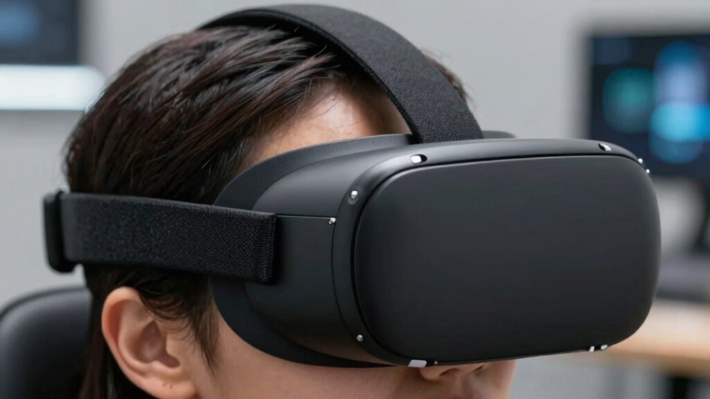 balanced ergonomic vr headset design