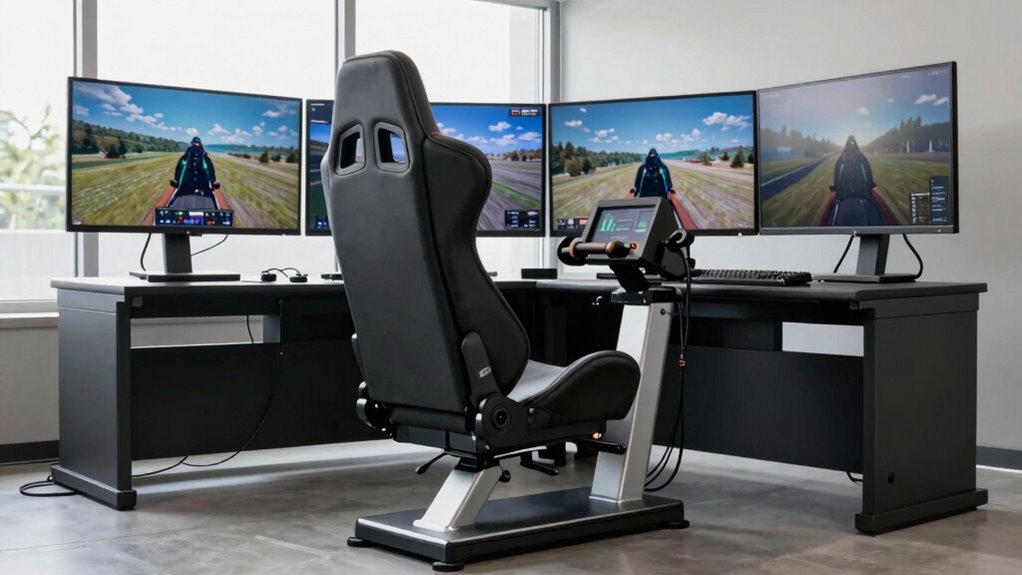 chair mounted controls enhance stability