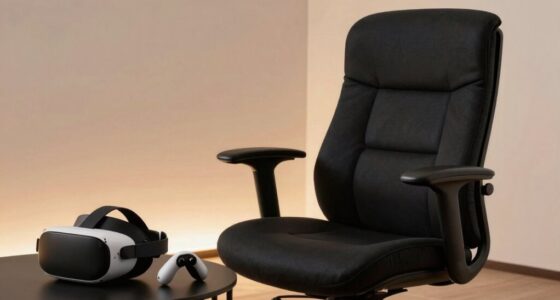 comfortable seated vr setup