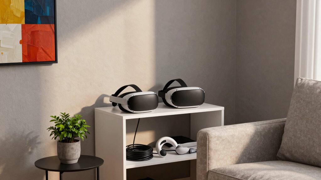 creating a compact vr space