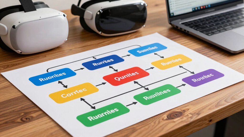 creating vr troubleshooting diagram