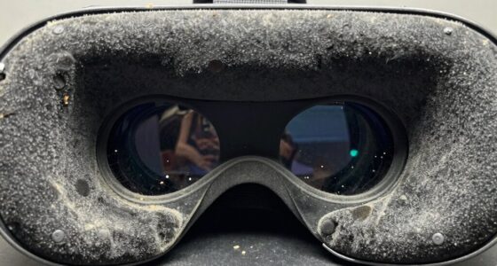 dust accumulates on gear