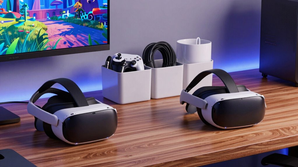 essential vr accessories included