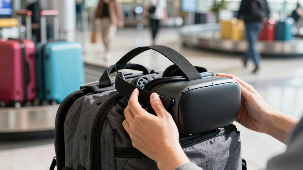 handle vr gear carefully