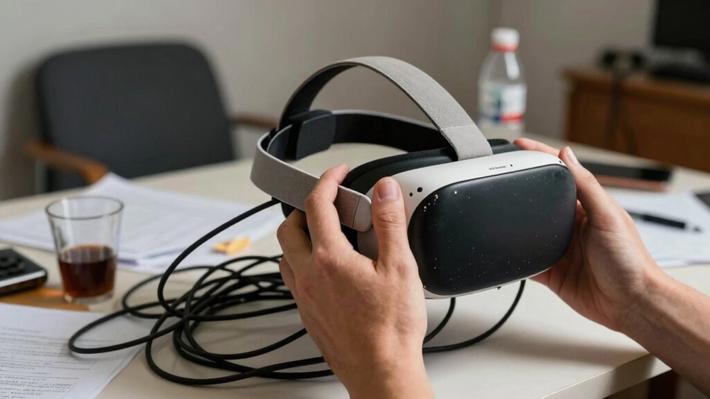 identify unsafe vr recommendations