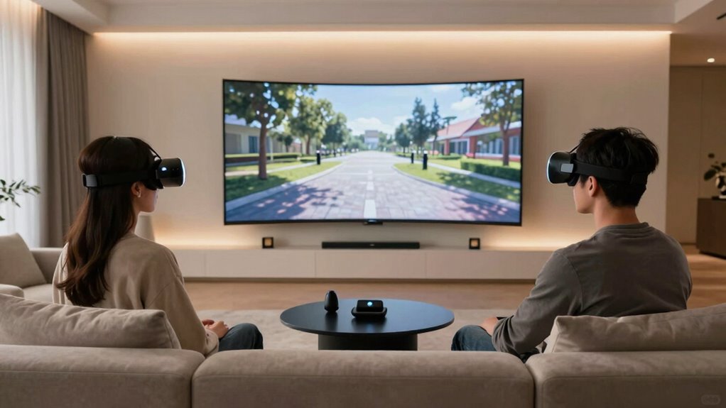 immersive shared virtual interactions