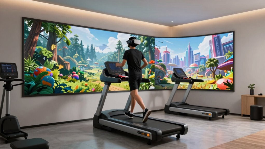 immersive social fitness integration