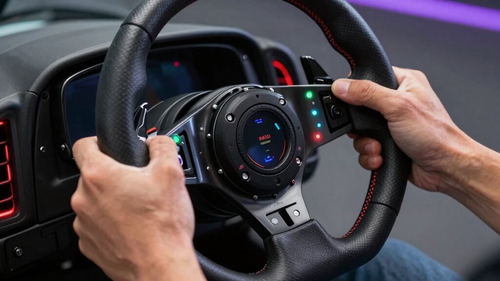 immersive tactile racing experience