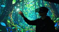 immersive virtual reality experience